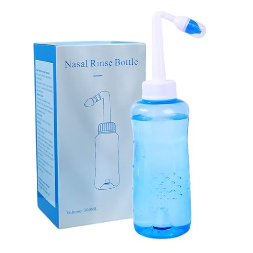 NUTOT Frasco de lavagem nasal,nariz limpador de nariz Irrigação nasal,Neti Pot Sinusite Enxaguante N