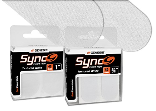 Genesis Bowling Sync Tape Silver 1" - 10 Pieces #TOP3