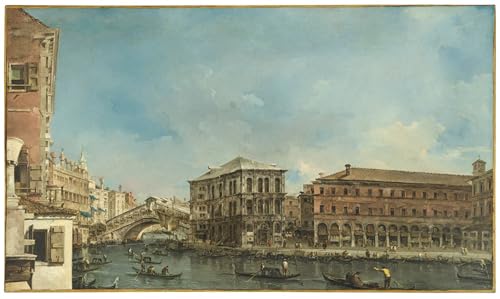 Toile le pont du Rialto Francesco Guardi affiche impression grand format 60x90