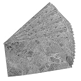 Autocollant pour carrelage de sol à décoller et à coller : l'autocollant pour carrelage est largement appliqué, peut être utilisé sur votre salle de bain, cuisine, armoire, placard, etc., autocollants pour carrelage en marbre