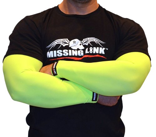 Missing Link Spf 50 Turn Signals Armpro (Hiviz Green, Medium) #TOP16