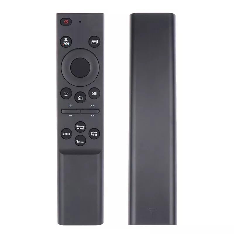 Ersatz Fernbedienung für Samsung-Smart-TV-Fernbedienung, Kompatibel mit QLED, OLED, UHD, SUHD, HDR, HDTV, 4K, 8K Smart TV BN59-01385B / BN59-01385A mit Netflix, Prime Video, Samsung TV, Disney-Tasten