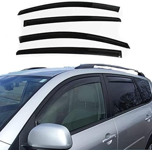 ATTLGR Car Wind Deflectors Set for Toyota RAV4 RAV-4 2001-2006,Acrylic Rain Guards,Side Window Ventilated Design,Windproof Sun Visor Weather Shield Accessories
