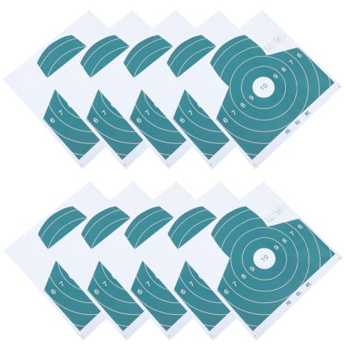 20pcs Archery Target Paper for Range Practice and Outdoor Butt