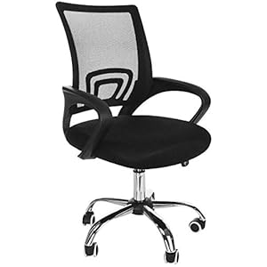 CHICAI Verstelbare Ontwerp Krukstoel | Rolling Swivel Stoel Voor Thuis Computer Netwerk Ergonomische Liftable Stoel Met Wielen Rugsteun