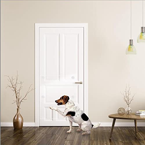 gazechimp Protetor de porta de arranhões de cães para móveis, paredes, protetor de móveis de arranhõ