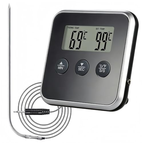 Getrays �����p���x�v ���p���x�v �T�[�����[�^�[ �^�C�}�[ �f�W�^���� �~���N �R�[�q�[ �o�[�x�L���[ �� �g���� �H�i�p ���� ���x�Ǘ��p�L�b�`���^�C�}�[ �A���[���@�\ -20-250 �� 1�� �i�d�r�s�t���j