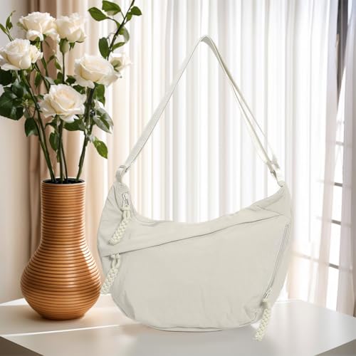 Women Fashion Shoulder Bag Large Capacity Stylish Crossbody Bag Zipper Closure Trendy Tote Handbag Adjustable Strap Shoulder3