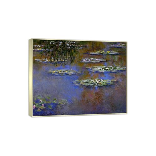 Nénuphars 2 Claude Monet affiche paysage pour salon apaisant