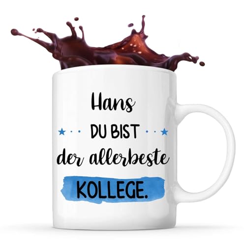 Lustige tasse hans allerbeste kollege