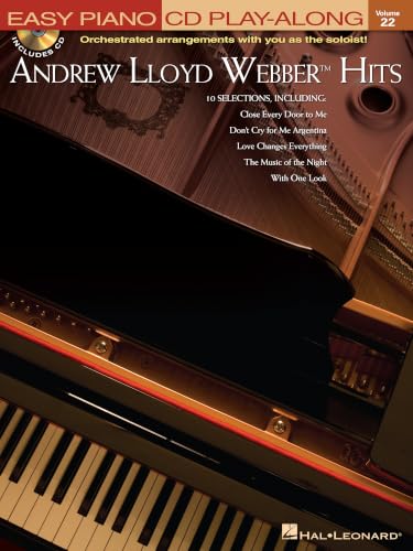 Andrew Lloyd Webber Hits Piano avec CD partition de musique
