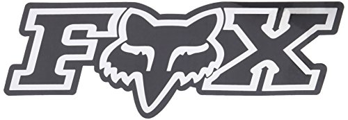 Fox Racing mens CORPORATE - 7  STICKER,Chrome,One Size