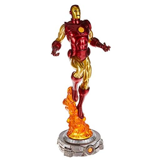 Iron Man Clásico Figura 28 cm PVC Diorama Marvel