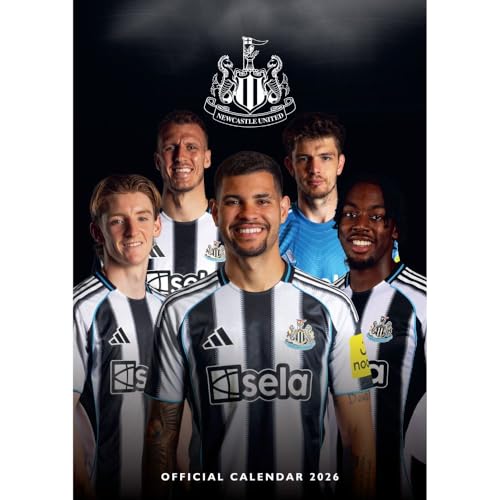 Newcastle United 2026 A3 Calendar