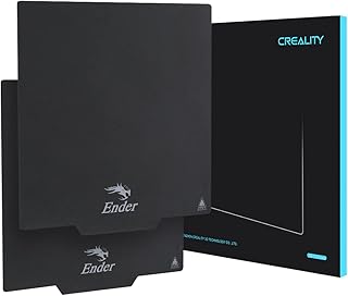Creality 2 PCS Ender 3 Bed Ultra-Flexible Removable Magnetic Removable Build Surface Hotbed Cover Print Platform Kit for Ender 3/Ender 3 V2/Ender 3 Pro/Ender 5/Ender 5 Pro/Ender 3 S1 235x235mm