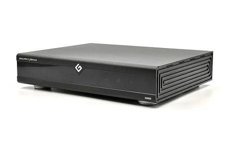 Gustard X26III Network Streamer ES9039SPRO Dual High-Performance DAC Support DSD512&PCM768k (Black)