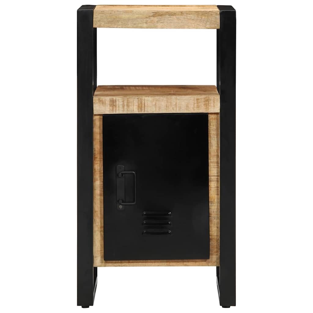 Mueble de baño (madera maciza, mango marrón, 40 x 35 x 75 cm)