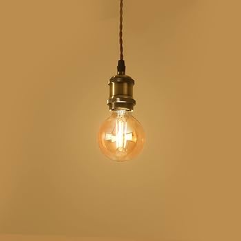 Amazon.co.jp : LVWIT ペンダントライト 電球ソケット E26口金 G80 LED