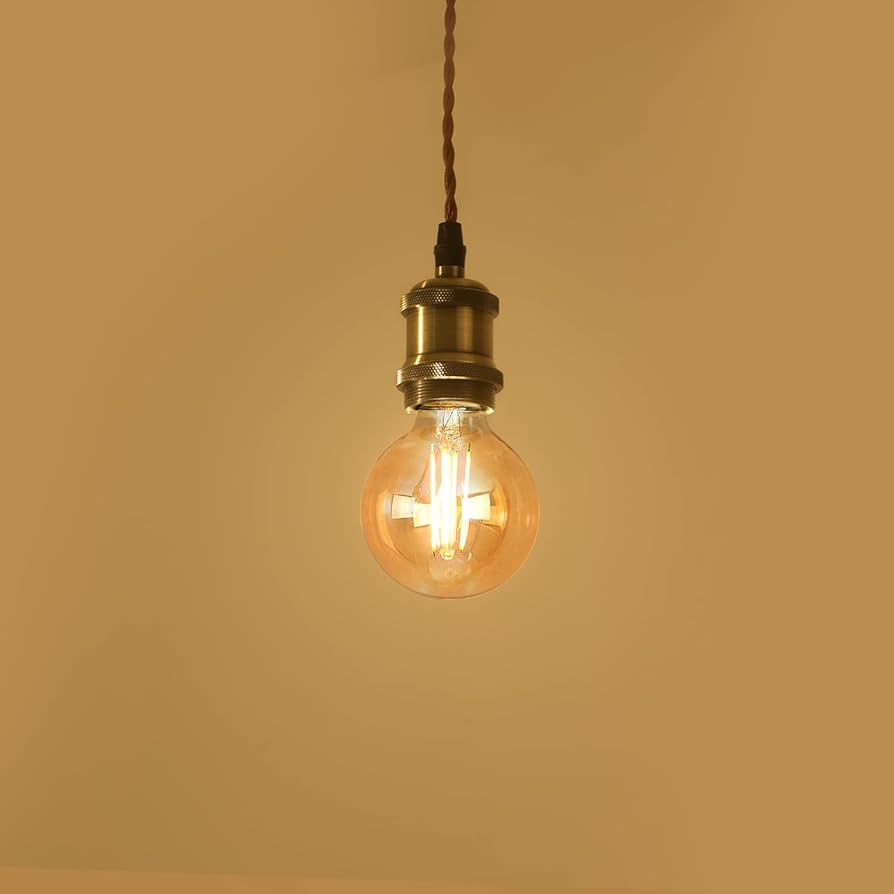 Amazon.co.jp : LVWIT ペンダントライト 電球ソケット E26口金 G80 LED