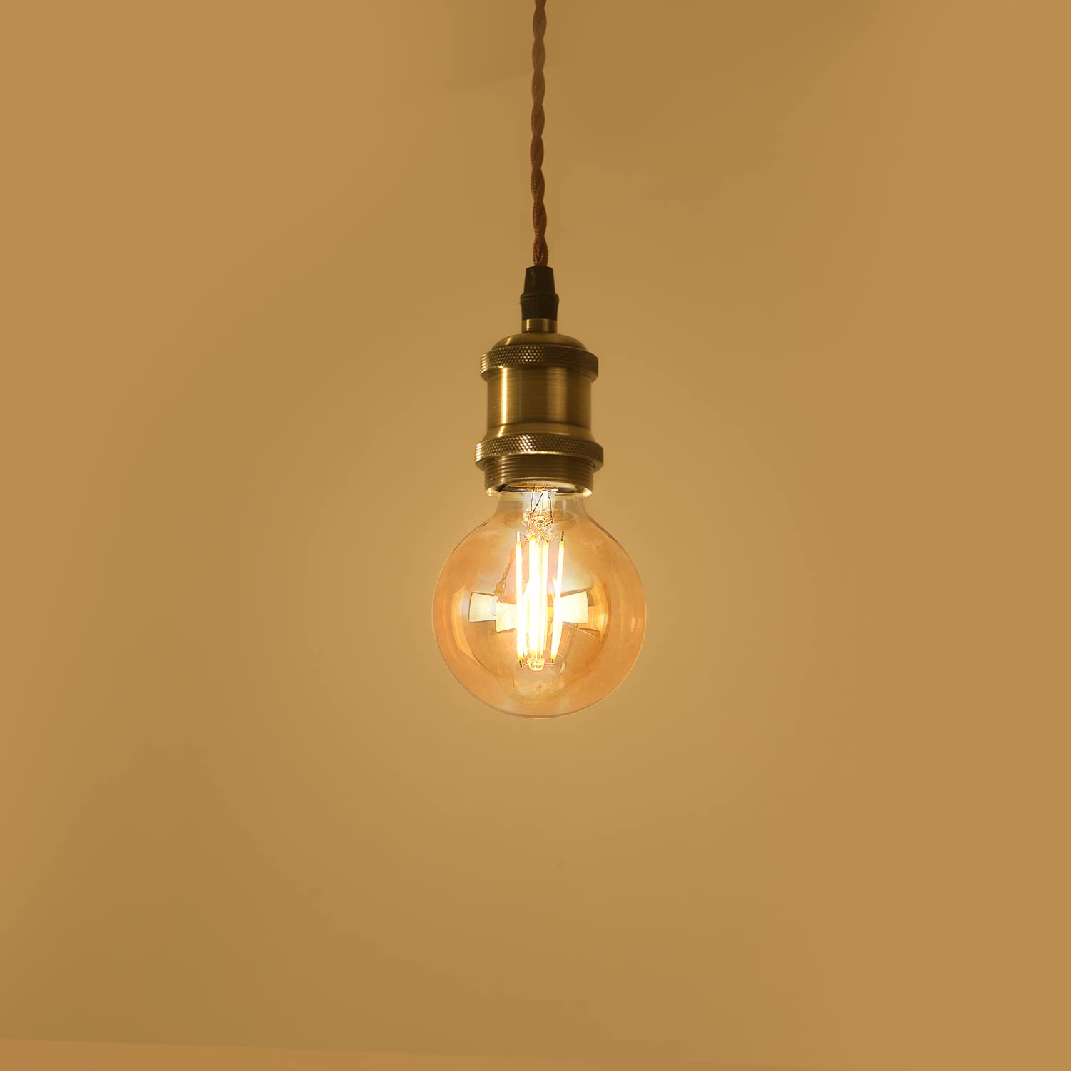 Amazon.co.jp : LVWIT ペンダントライト 電球ソケット E26口金 G80 LED