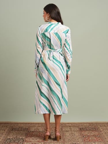 Image of Globus Women Dress (8909389009395 Green L)