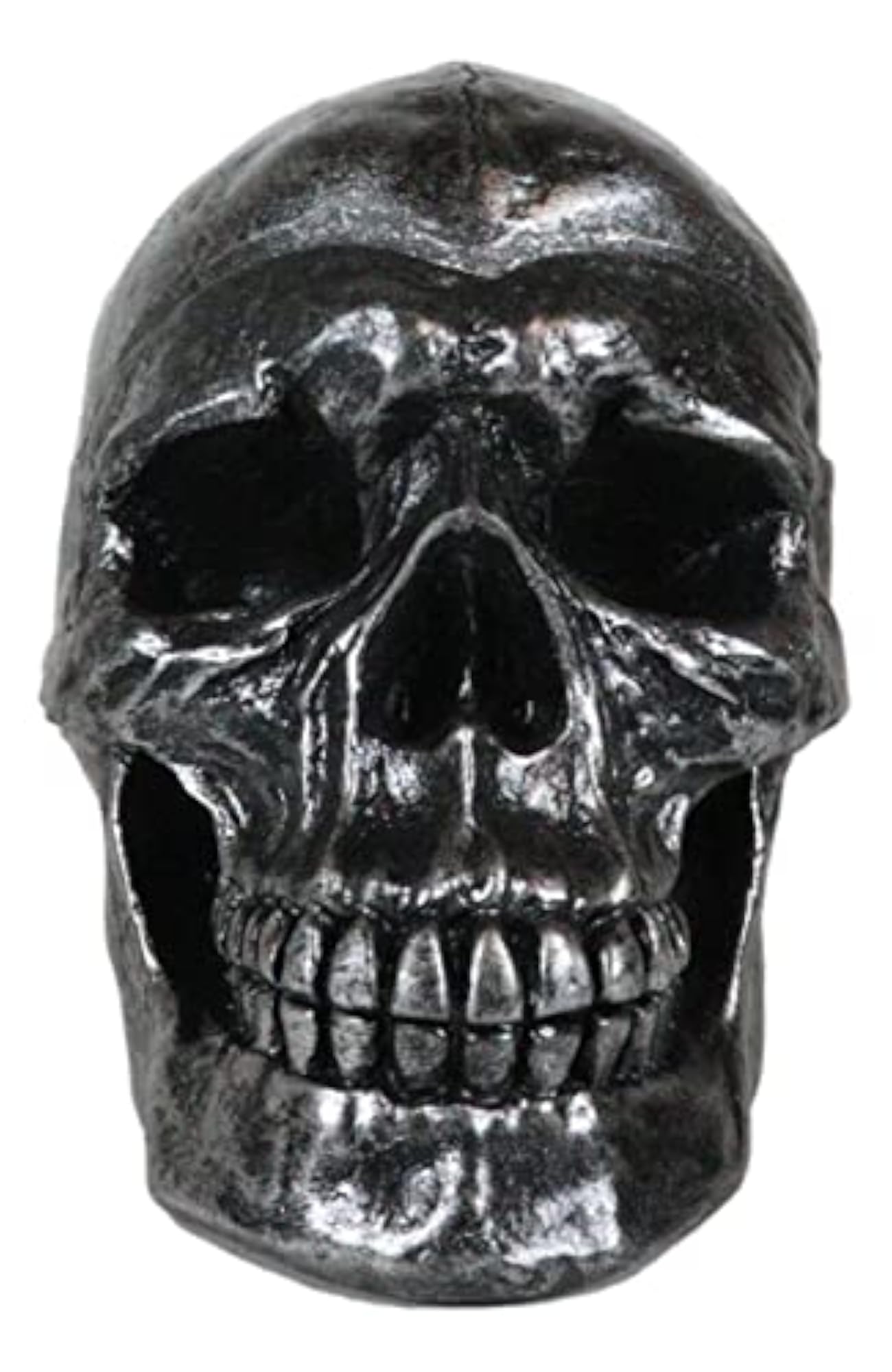 Gothic Skull Ashtray Statue for Nautical Decor