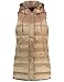 Produktbild Gerry Weber Damen Longweste mit Kapuze ärmellos unifarben Camel 42