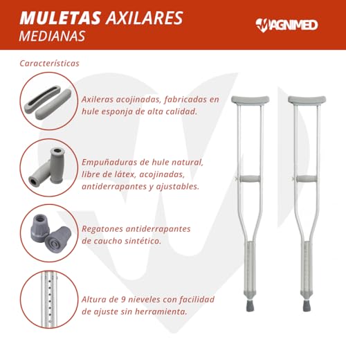Encuentra reviews de Muletas ortopedia Top cinco. 22 Imagen adicional