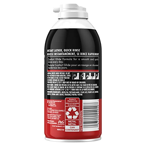 Comfort Glide Foamy Regular Shave Foam Men Shaving Foam By Gillette, 11 Ounce #TOP1