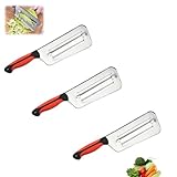 Hochwertige Edelstahlklingen: Scharf und langlebig für lange Lebensdauer. Die Klinge des Krauthobel Sauerkrauthobel aus hochwertigem Edelstahl ist robust, scharf, korrosionsbeständig und stumpft nicht so schnell ab. So wird jeder Schnitt sauber und sauber und erfüllt die Anforderungen des langjährigen Kücheneinsatzes.