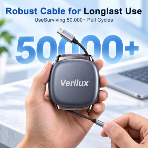 Image of Verilux PD 240W Type C Cable Fast Charging with 480Mbps Data Synch (1Pcs)