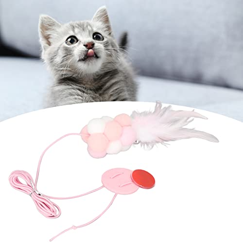 Gato Brinquedos Interativos Pendurado Brinquedo do Gato Retrátil Gato Teaser Brinquedo Gato Retrátil