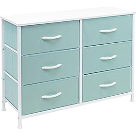 Sorbus Dresser with 6 Drawers - Furniture Storage Tower Unit for Bedroom, Hallway, Closet, Office Organization - Steel… 41b9fw81VPS. SS280