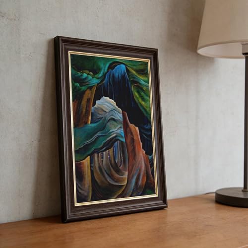 Tableau forêt Emily Carr 30x45cm pour raviver un mur blanc vide - 5