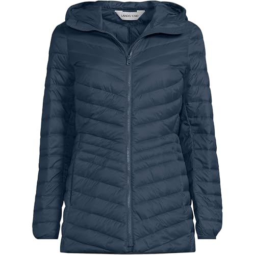 Lands' End Women's Ultralight Packable Down Jacket3