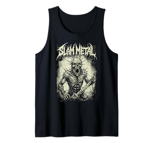 Slam Metal Death Metal Música Camiseta sin Mangas