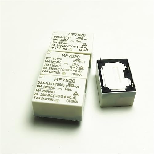 Relais 24V HF7520-005 HSTP 4PIN 16A lot de 2 pièces pour circuit