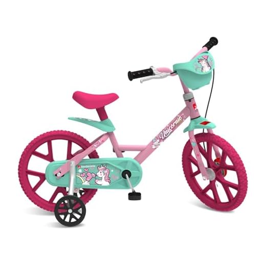 Bicicleta Aro 14 Unicornio Bandeirante