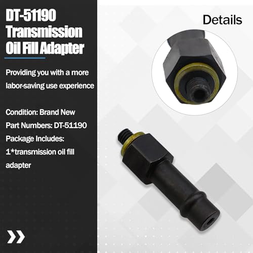 Image of Transmission Oil Fill Adapter Fit for GM 8L90 Engine Replace DT-51190