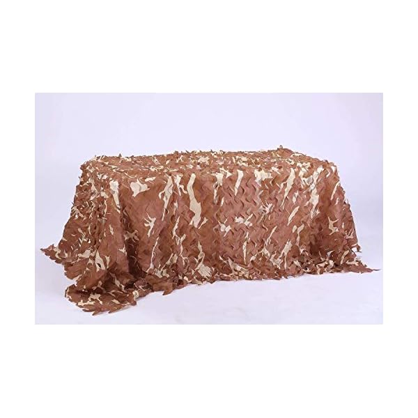 LanRui tarnnetze Leichte robuste Sunshade Dekoration Camo Net, Jagdschießen Camo Netting Camouflage Netting Militärnetze… – Bild 3