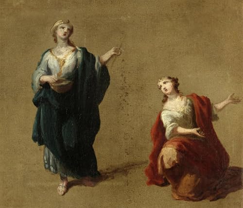 Impressions d'art mural de Kauffmann toile vintage de qualité musée 60x90