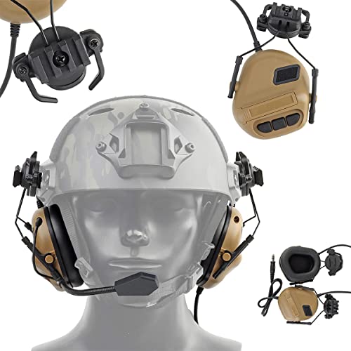 Casque radio tactique WLXW pour vos sessions de chasse et parties d'airsoft outdoor