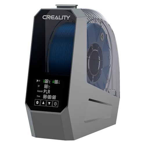 Creality Space Pi Filament Dryer Box, Double 360° Heating with Fan & Touch Screen, 3D Printer Dry Box for PLA PETG ABS TPU Nylon (1.75/2.85/3mm)