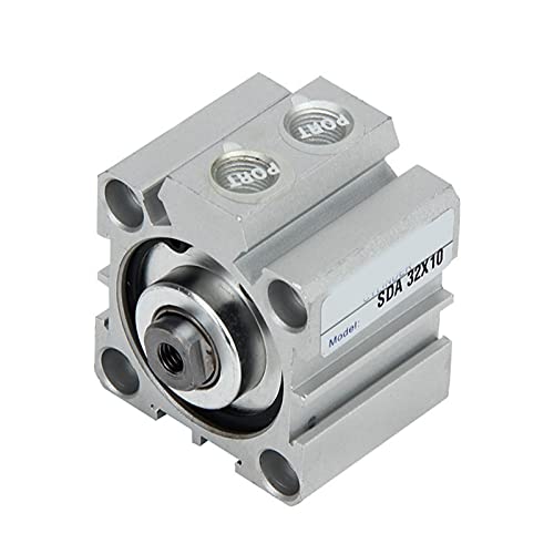 Cilindro cuadrado delgado serie SDA de carrera 60mm 2