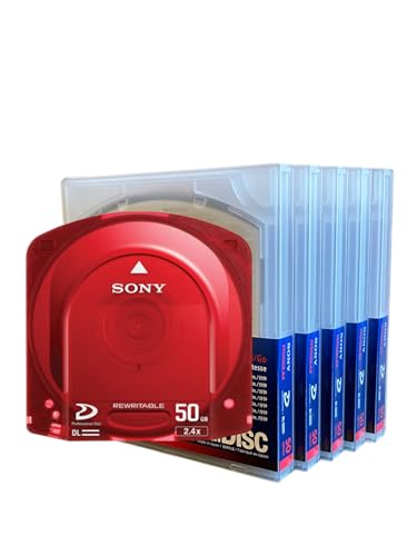 Amazon.co.jp: SONY ソニー PFD50DLAX (5本入り) XDCAM 記録用 50G