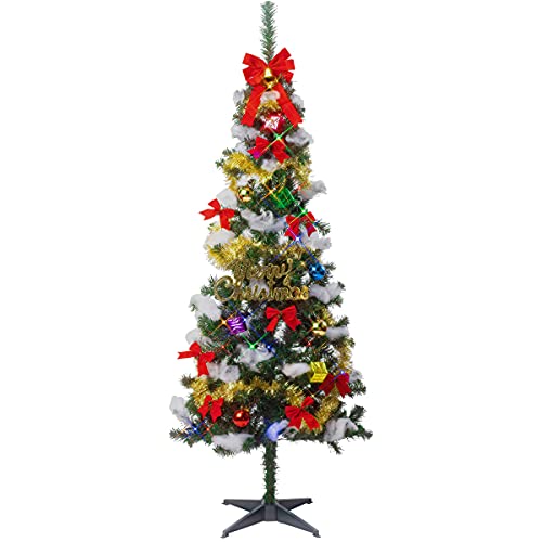 クリスマスツリー セット 180cm ファミリーセットツリー LED ライト おしゃれ 多分割型 ツリーセット