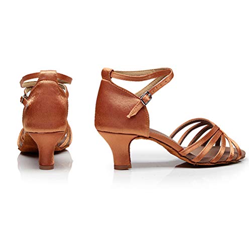 LIOOBO Sapatos de dança latina para mulheres meninas Sapatos de tango sapatos de dança de salão (5 c