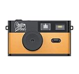 SNPSHT Screen-Free Digital Camera – Simple Point & Shoot Camera, No Screen, Easy to Use Camera, Replace Disposable with Reusable (Yellow)