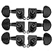 Phefop Guitar Lock Tuner Guitar Tuning Pegs 3 Left 3 Right Guitar Tuning Pegs Parts Replacement