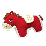 Cultural Symbol Inspired: The Horse Plush embodies the 2026 Lunar New Year theme, offering an adorable festive plush design that reflects the Chinese horse symbol. This cultural tradition-inspired product brings good fortune and prosperity into homes, making it ideal for holiday celebrations or gifting to loved persons during special occasions